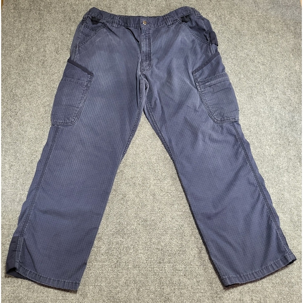 Carhartt Men's Force Broxton Navy Blue Cargo Pants (103903-NVY) Size 38Wx30L
